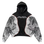 Hoodie Skull Vintage Homme — vue 5 — AZOTH