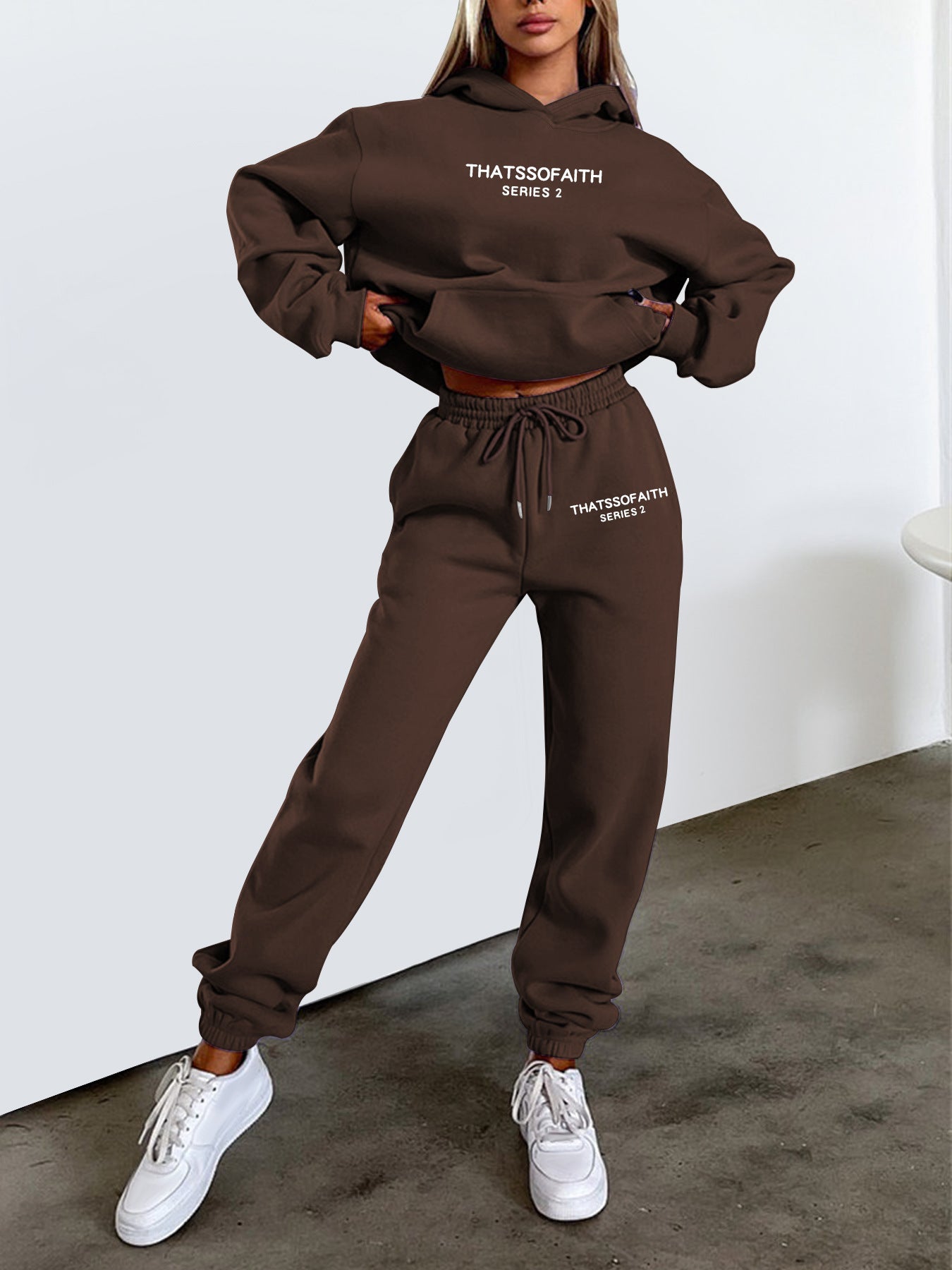 Ensemble Hoodie  Pantalon Femme Imprimé — vue 10 — AZOTH