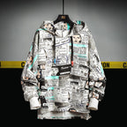Hoodie Oversize Printanier Homme — vue 4 — AZOTH