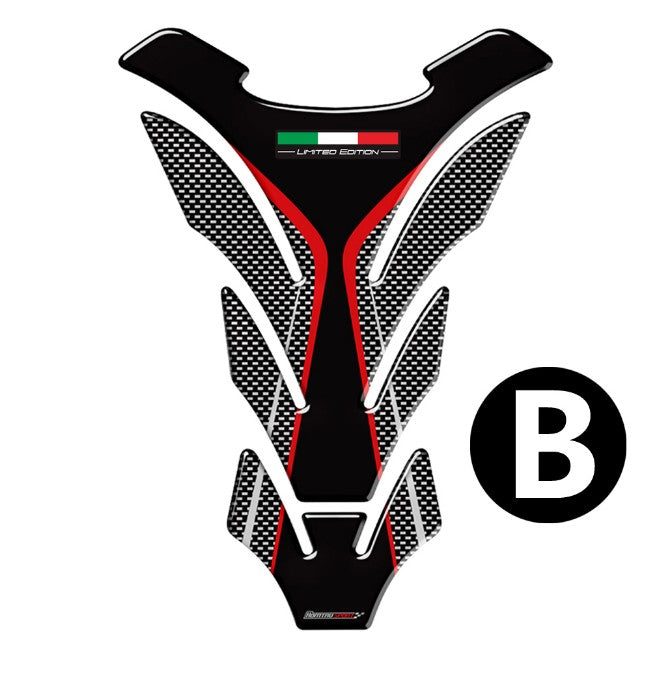 Sticker Réservoir Moto Style Sport — vue 3 — AZOTH