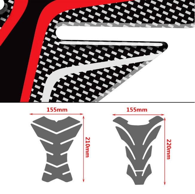 Sticker Réservoir Moto Style Sport — vue 5 — AZOTH