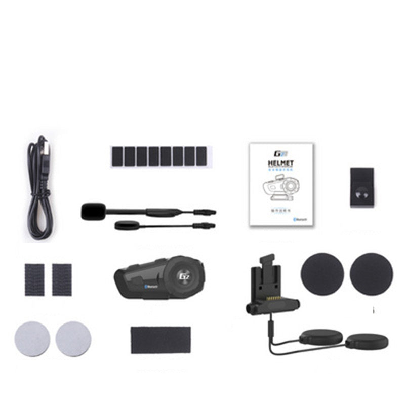 Intercom Moto Bluetooth Multifonction — vue 5 — AZOTH