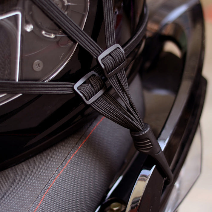 Sangles Élastiques Rétractables Moto 2 Crochets — vue 2 — AZOTH