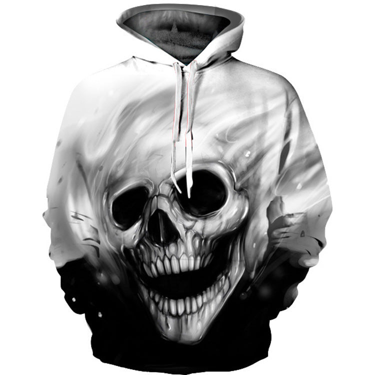 Hoodie Skull Fondu Art — AZOTH