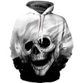 Hoodie Skull Fondu Art — AZOTH