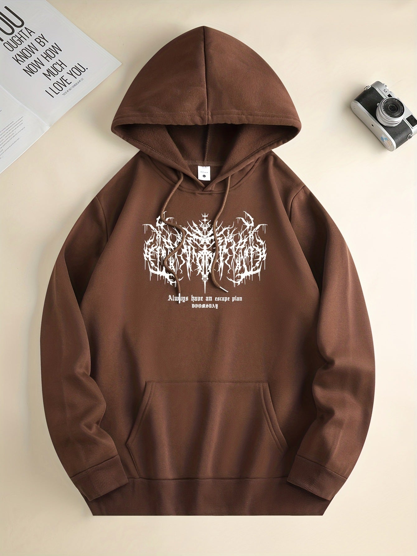 Hoodie Graphique Poche Kangourou — vue 6 — AZOTH