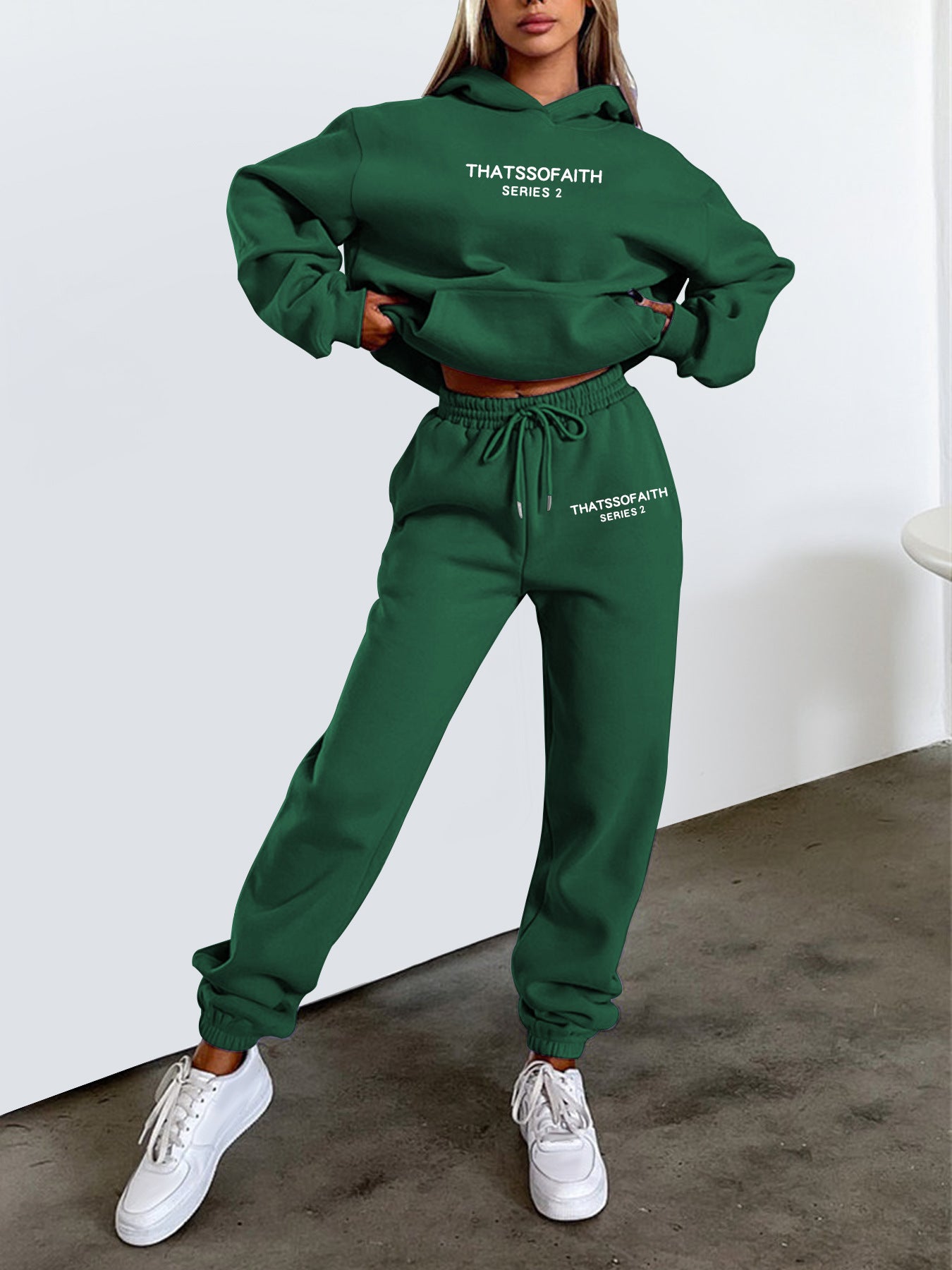 Ensemble Hoodie  Pantalon Femme Imprimé — vue 8 — AZOTH