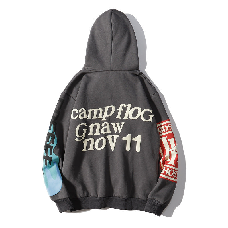 Sweatshirt Graffiti Alphabet Street Art — vue 6 — AZOTH