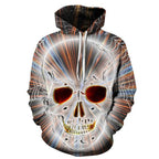 Hoodie Skull Vibes Style Urban — AZOTH