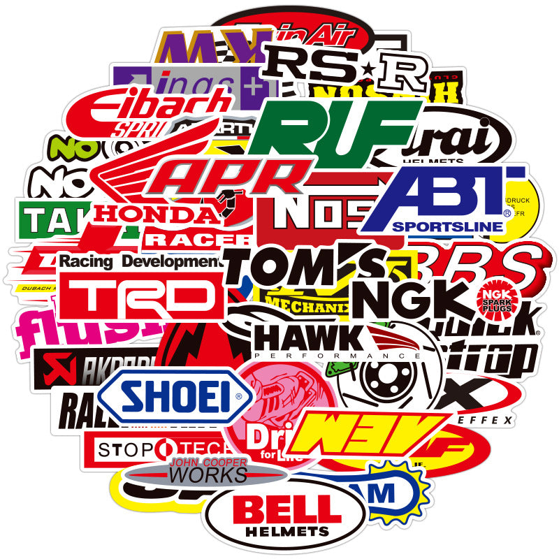Stickers Décoratifs Moto  Auto — vue 2 — AZOTH