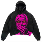 Hoodie Skull Vintage Homme — vue 8 — AZOTH