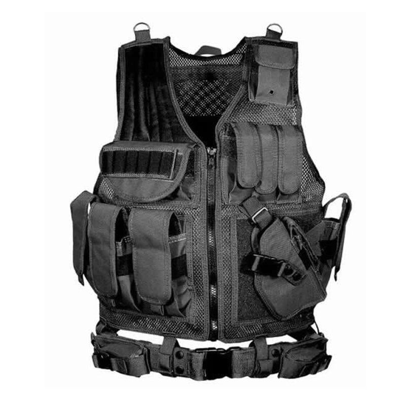 Gilet Tactique Militaire Multi-poches — vue 2 — AZOTH