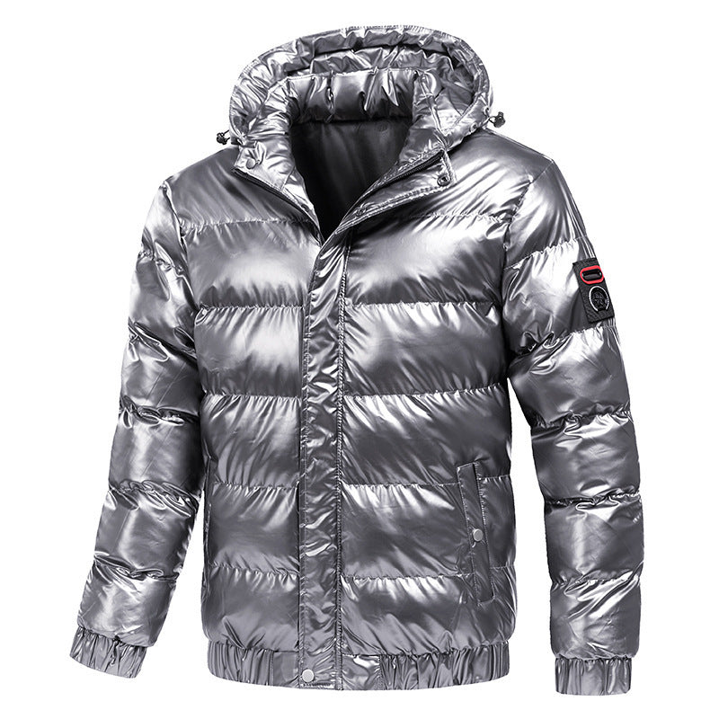 Manteau Moto Chaud Homme Hiver Fashion — vue 4 — AZOTH