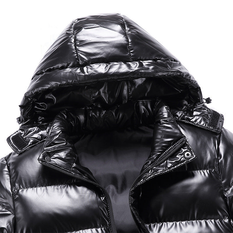 Manteau Moto Chaud Homme Hiver Fashion — vue 2 — AZOTH