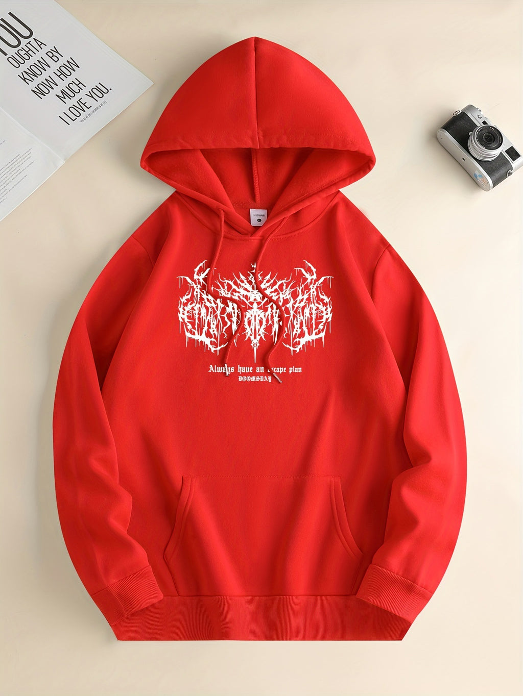 Hoodie Graphique Poche Kangourou — vue 5 — AZOTH