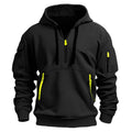 Hoodie Épaules Tombantes Unisexe Grande Taille — vue 4 — AZOTH