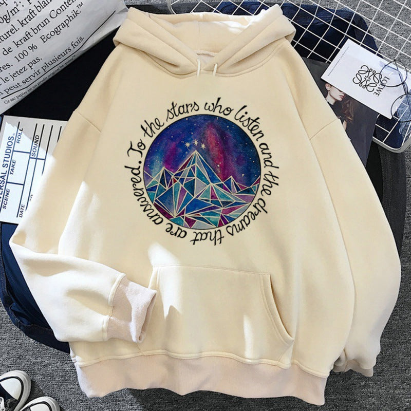 Hoodie Femme Aesthetic Winter — vue 19 — AZOTH