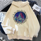 Hoodie Femme Aesthetic Winter — vue 9 — AZOTH