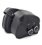 Sacoches Cuir PU Noires Moto Paire — AZOTH