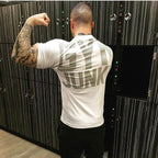 T-Shirt Fitness Muscle Homme — vue 2 — AZOTH