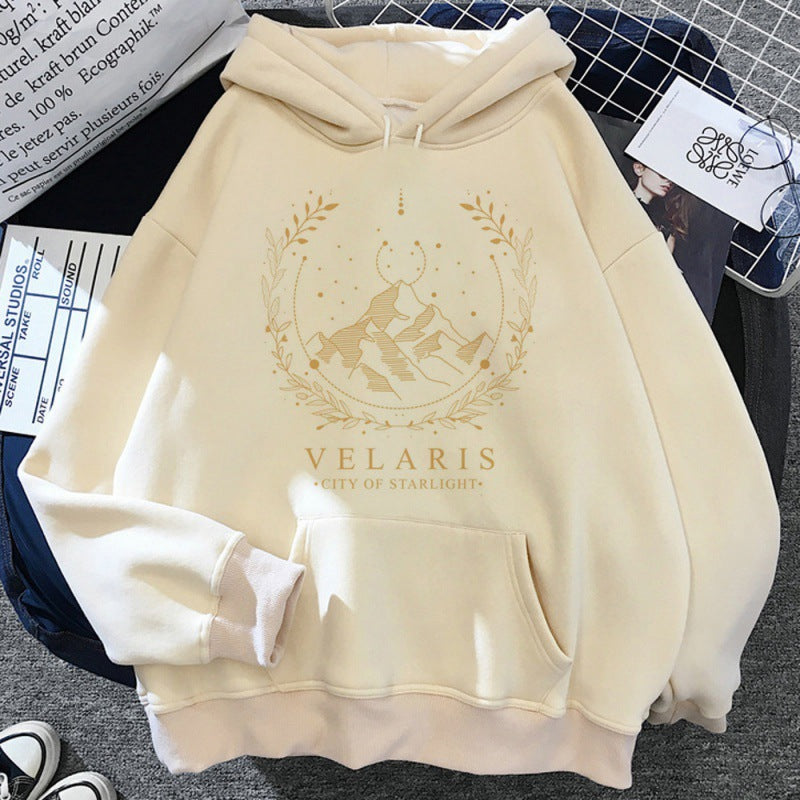 Hoodie Femme Aesthetic Winter — vue 18 — AZOTH
