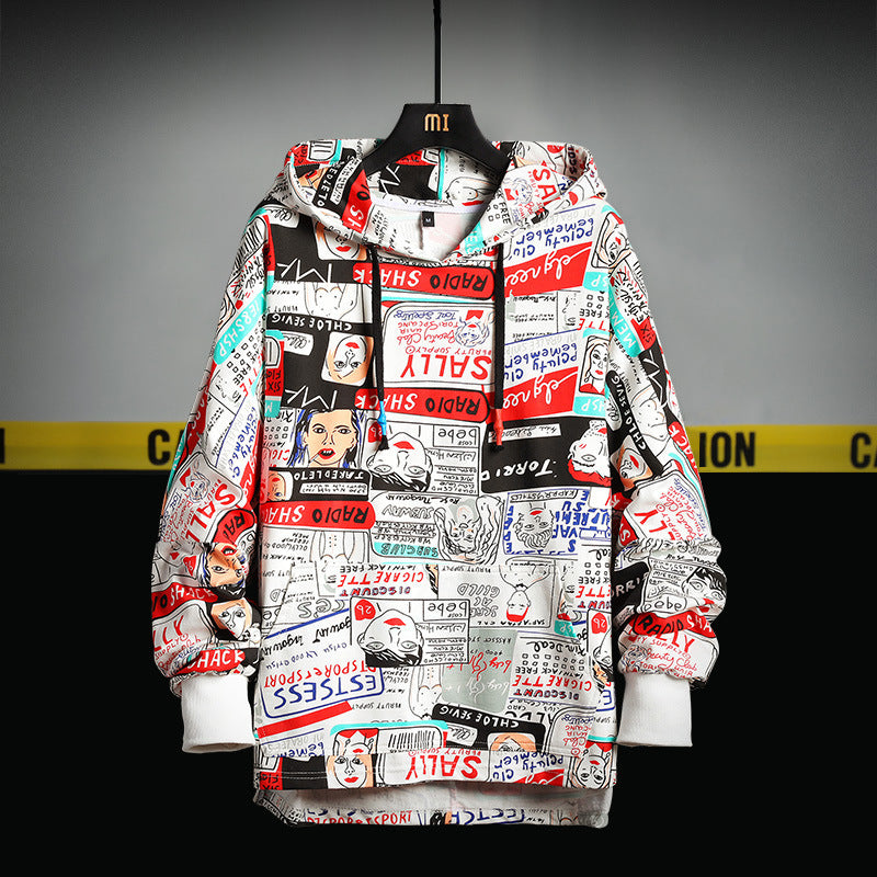 Hoodie Oversize Printanier Homme — vue 5 — AZOTH