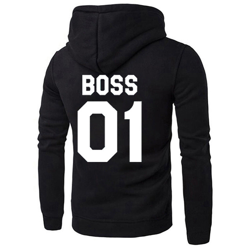 Hoodie Couple Casual Cadeau — vue 7 — AZOTH