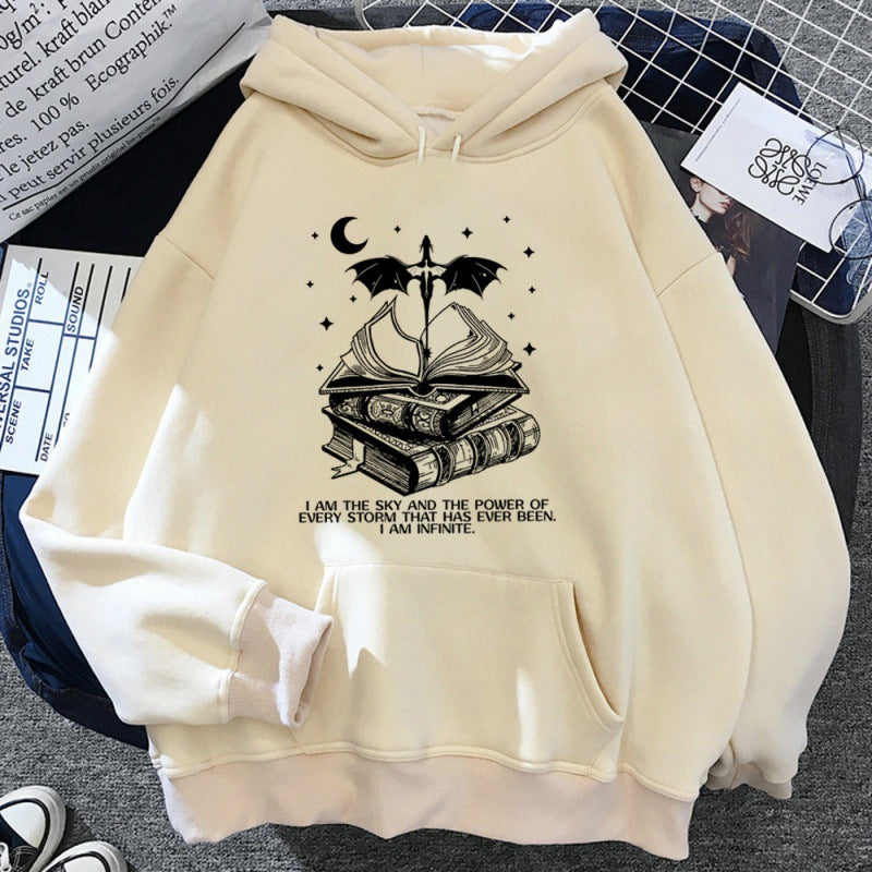 Hoodie Femme Aesthetic Winter — vue 23 — AZOTH