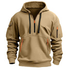 Hoodie Épaules Tombantes Unisexe Grande Taille — vue 2 — AZOTH