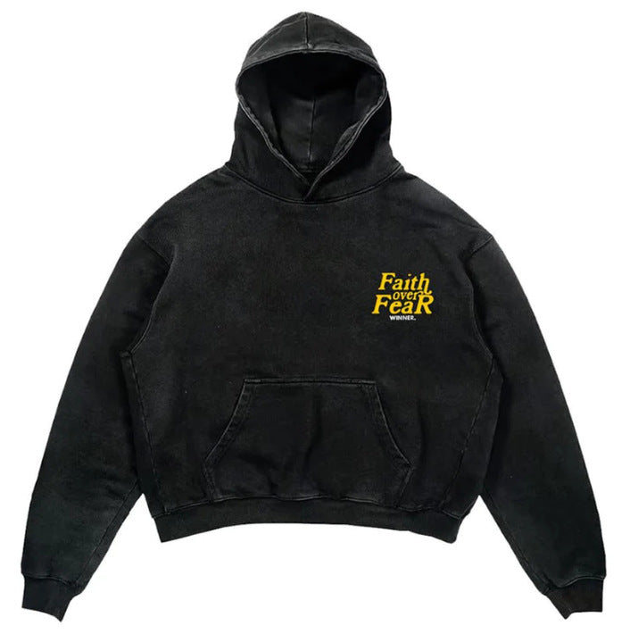 Hoodie Skull Vintage Homme — vue 10 — AZOTH