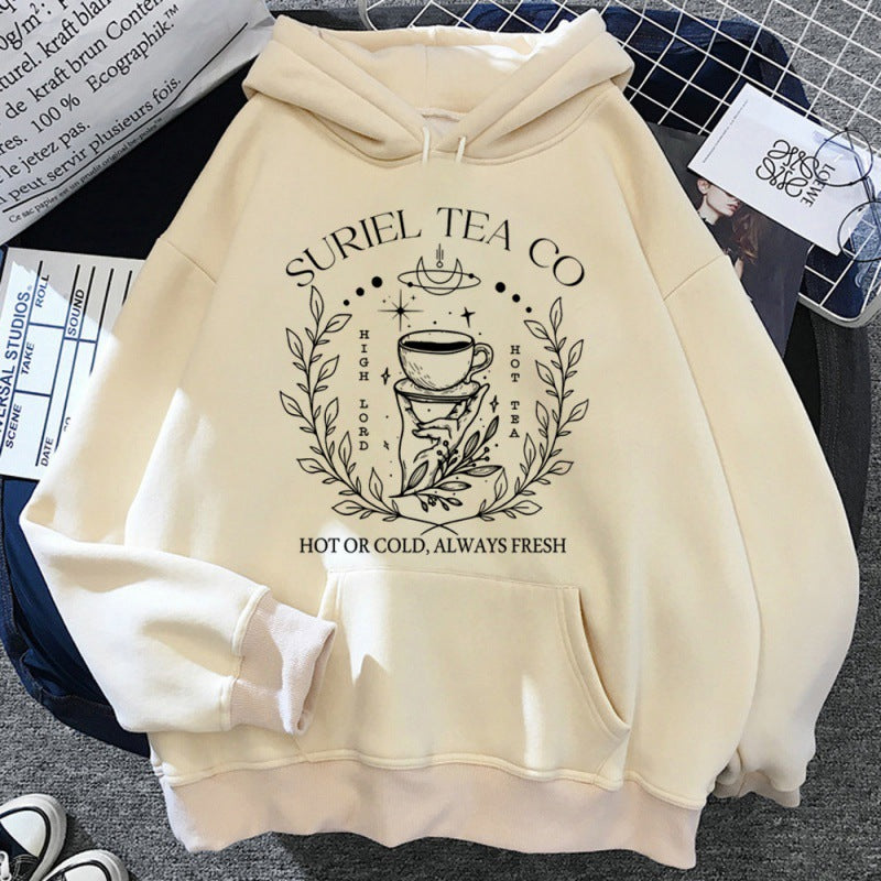 Hoodie Femme Aesthetic Winter — vue 10 — AZOTH