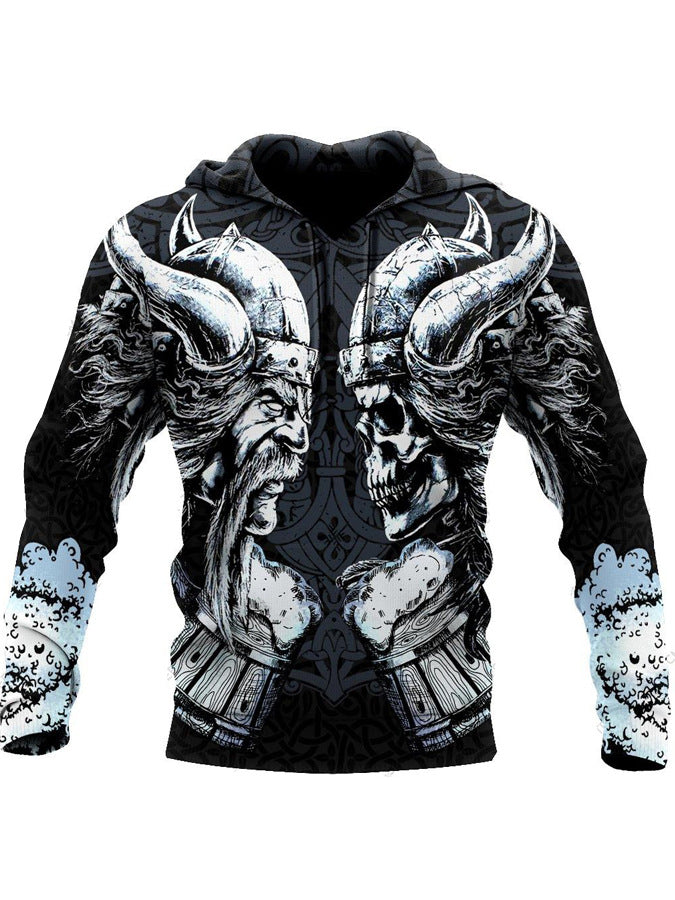 Hoodie 3D Impression Numérique Homme II — vue 5 — AZOTH