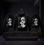Hoodie Dragon Japonais Imprimé 3D Oversize