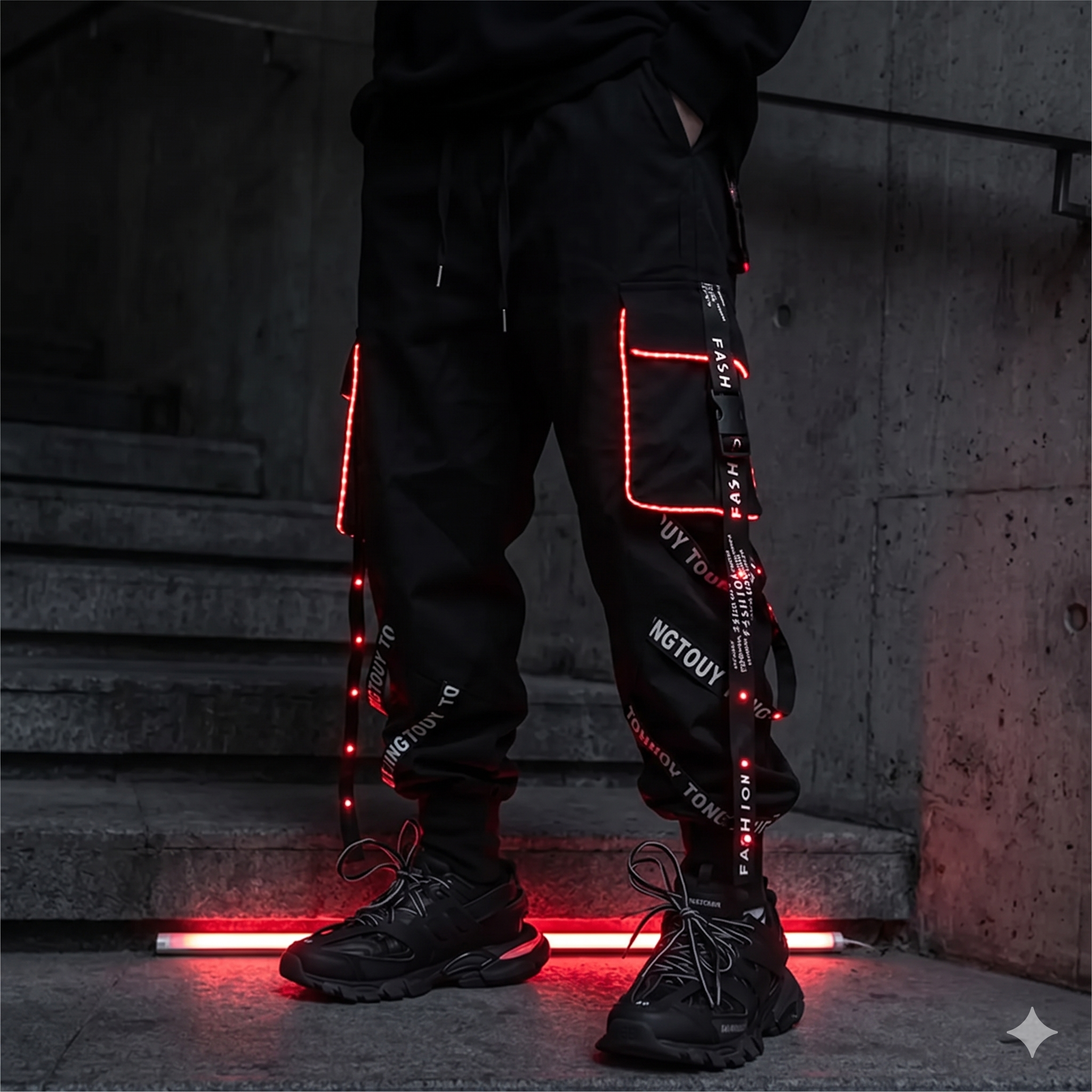 Pantalon Cargo Jogger Techwear
