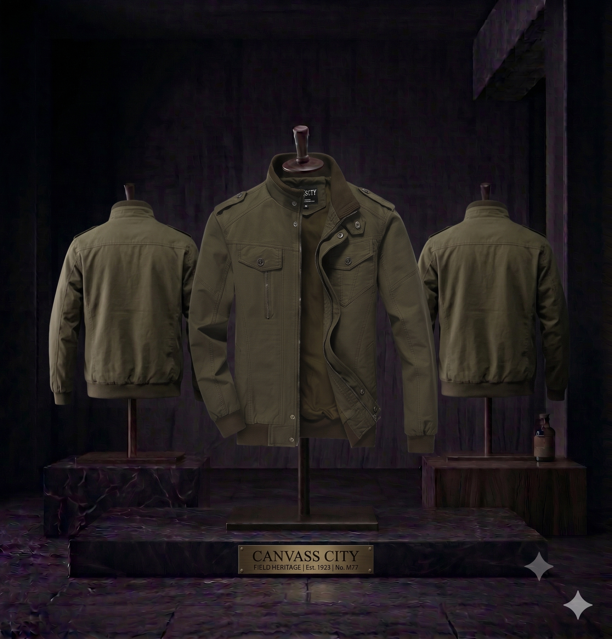Veste Bomber Aviateur Tactique Homme