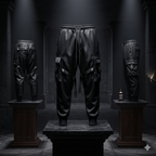 Jogger Cargo Streetwear à Rubans