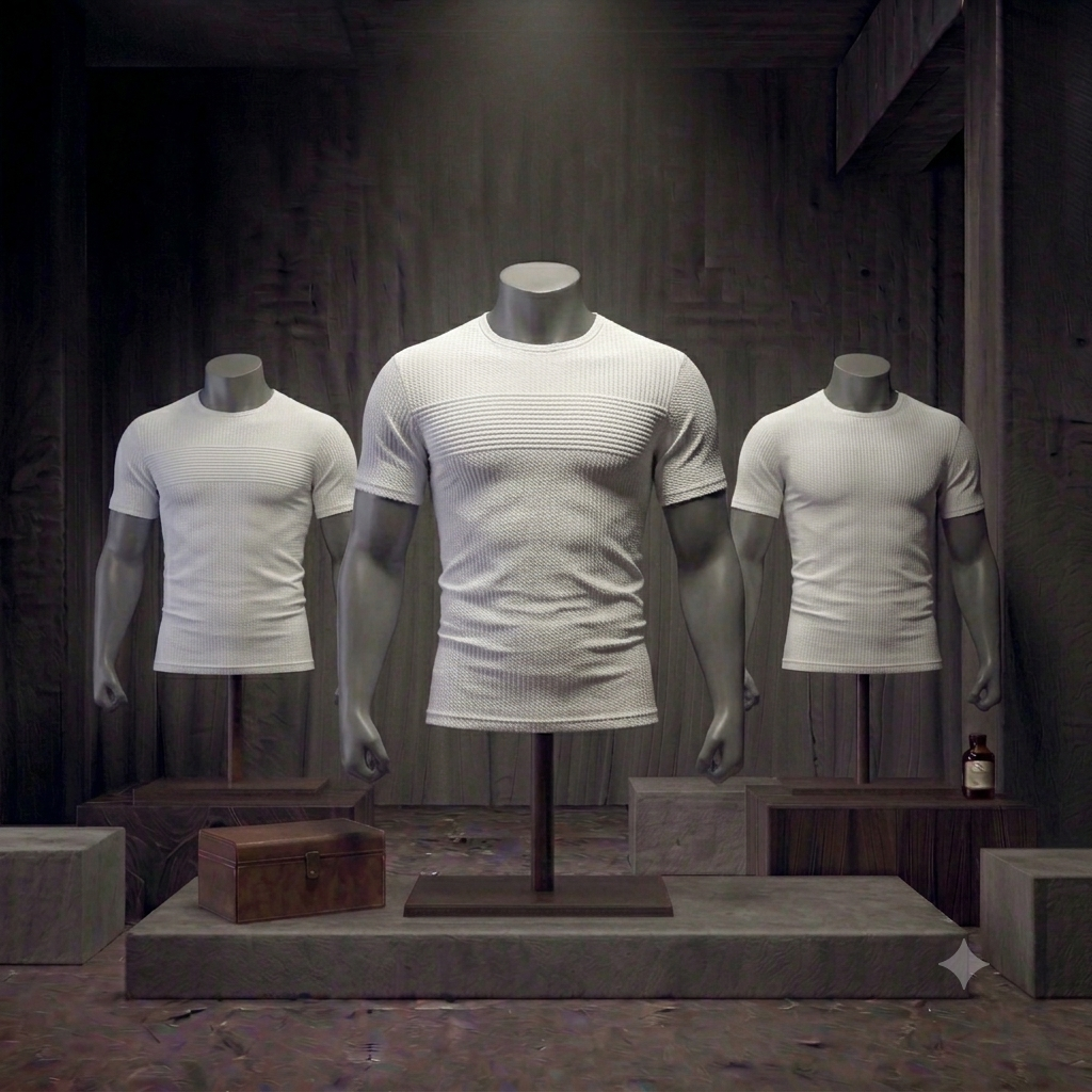 T-Shirt Sport Texturé Homme Performance