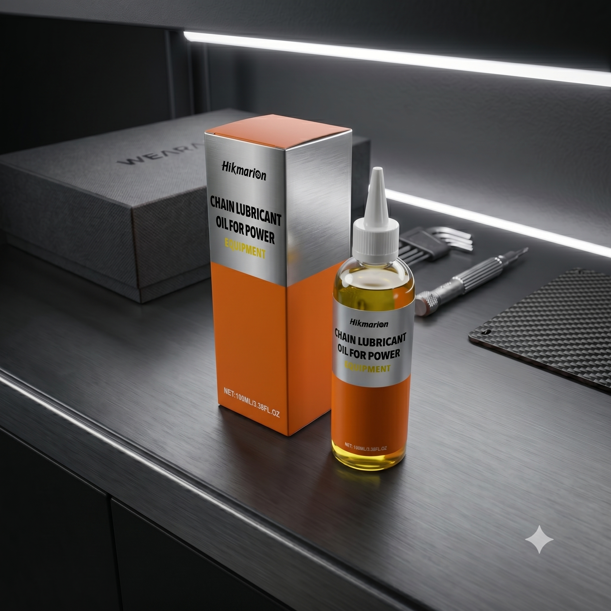 Kit Entretien Chaîne Moto Complet — AZOTH
