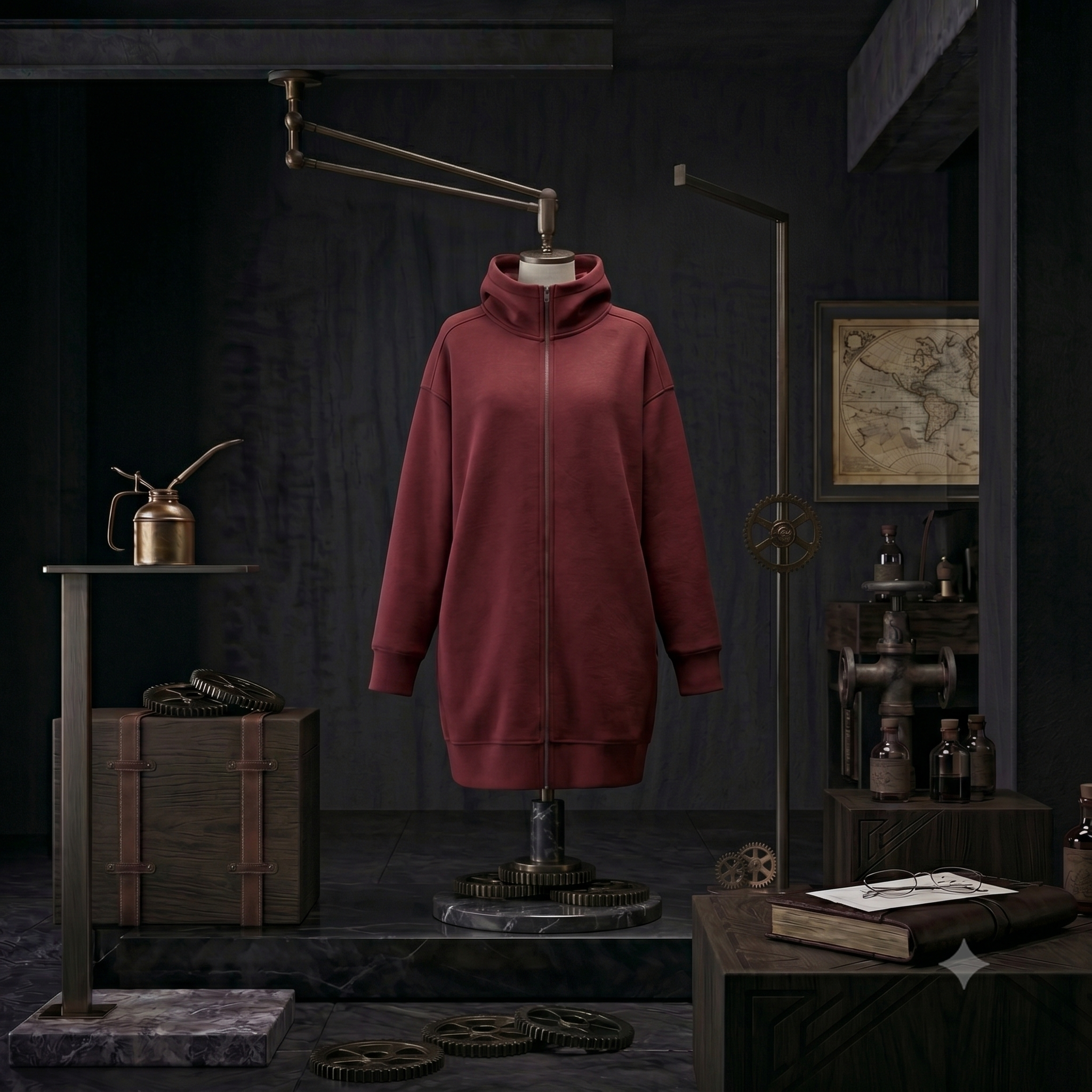 Hoodie Polaire Femme Sport Zippé
