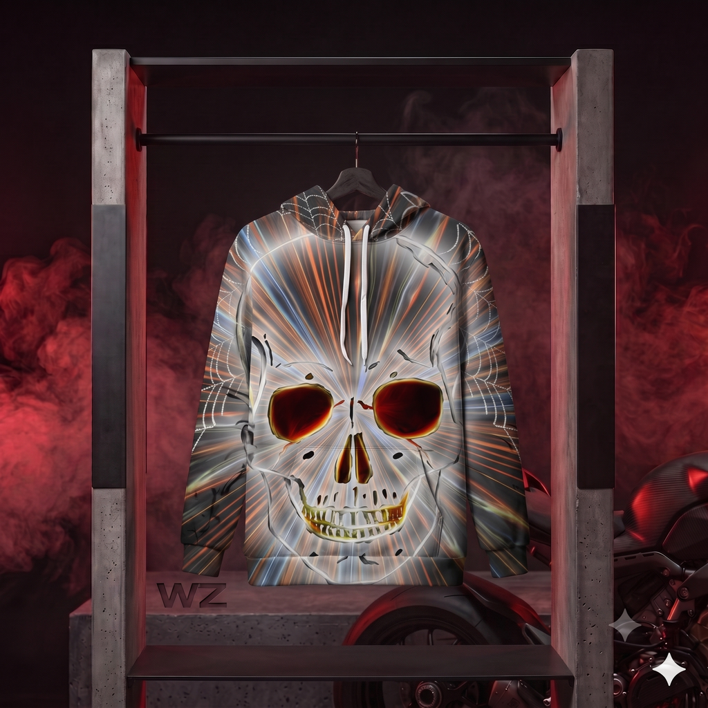 Hoodie Skull Vibes Style Urban