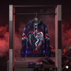 Hoodie Skull 3D Homme