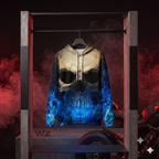Hoodie 3D Skull Réaliste