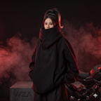 Hoodie Col Montant Ninja Oversize