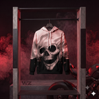 Hoodie Skull Fondu Art