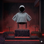 Veste à Capuche Multipoche Techwear