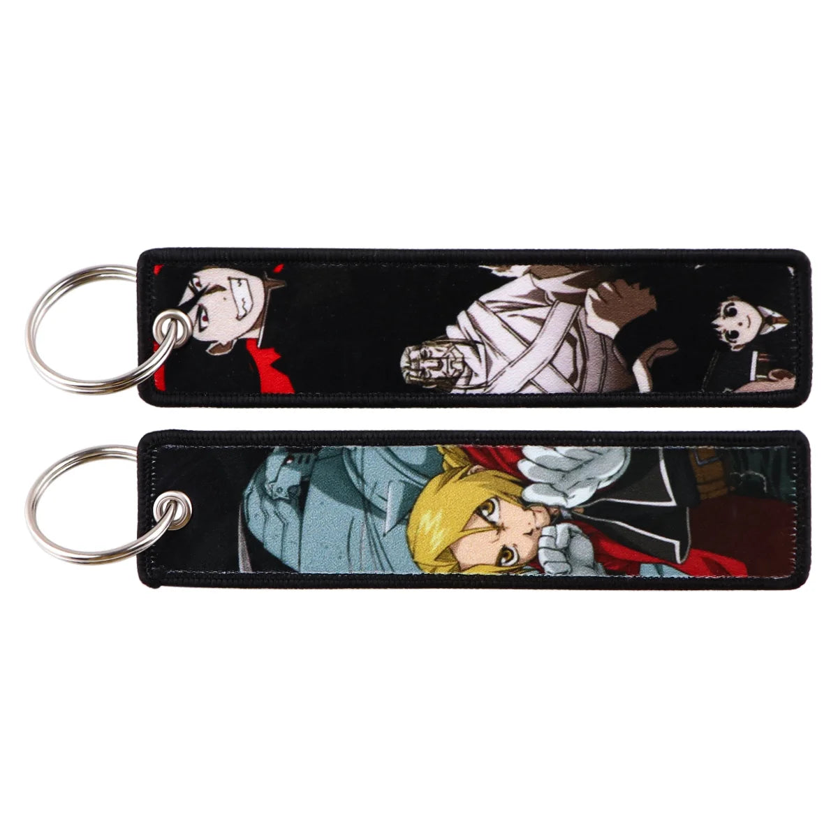 Porte-Clé Brodé Anime Moto
