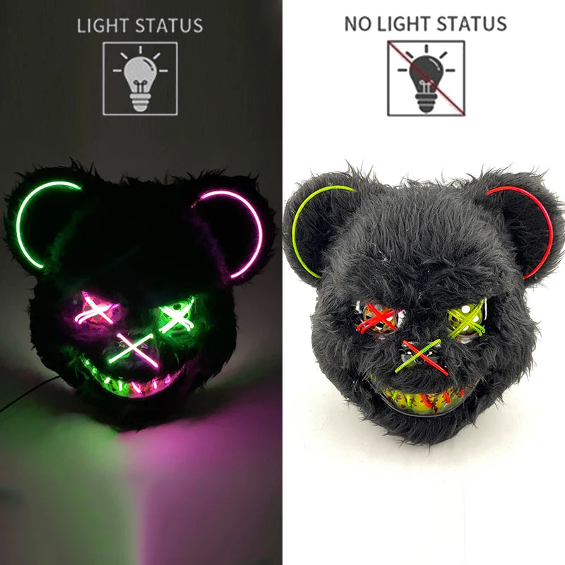 Masque LED Lapin Sanglant Édition Limitée