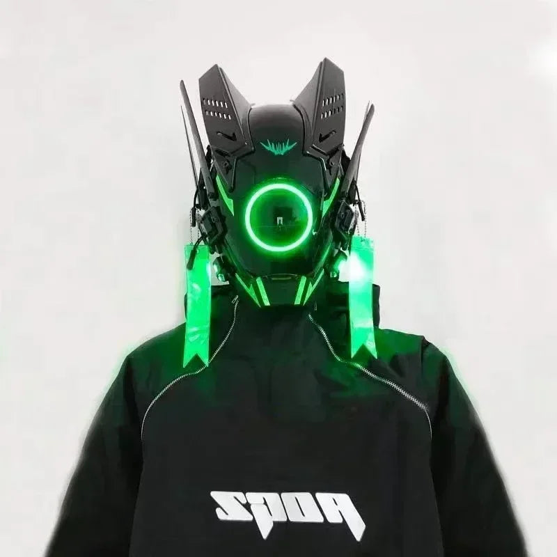 Masque LED Shinobi Samouraï