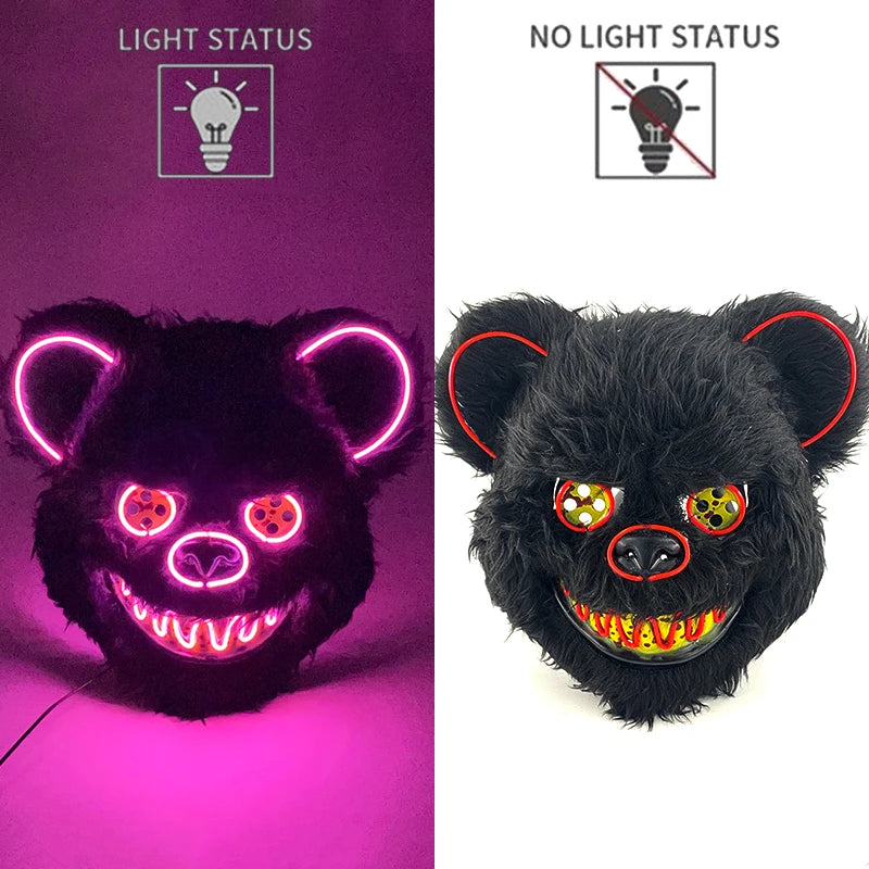 Masque LED Lapin Sanglant Édition Limitée