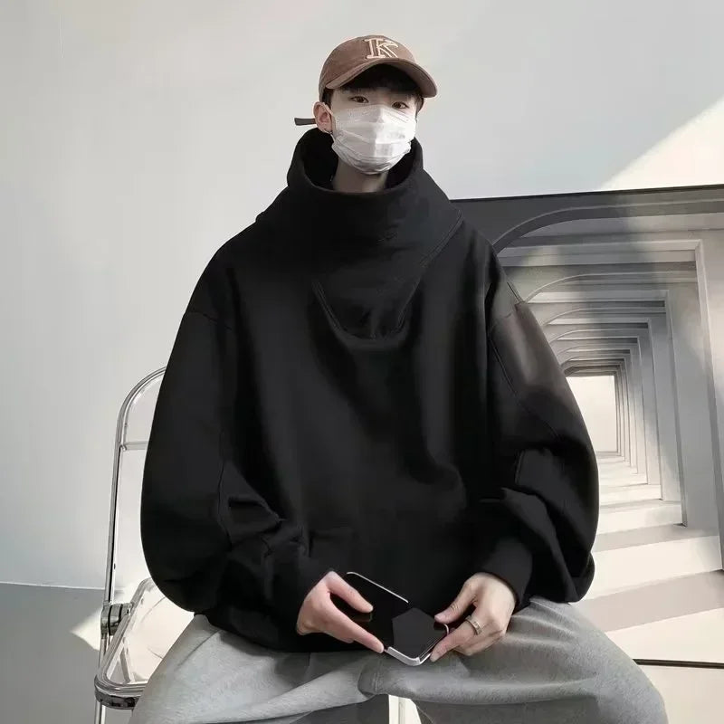 Hoodie Col Montant Ninja Oversize